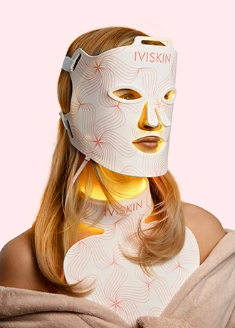 Iviskin LED maske gul