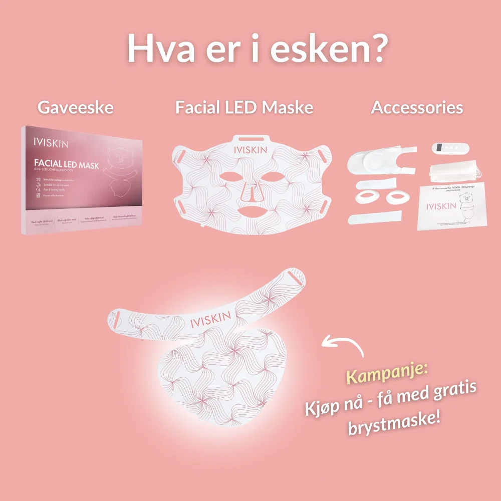 Iviskin LED-maske kampanje